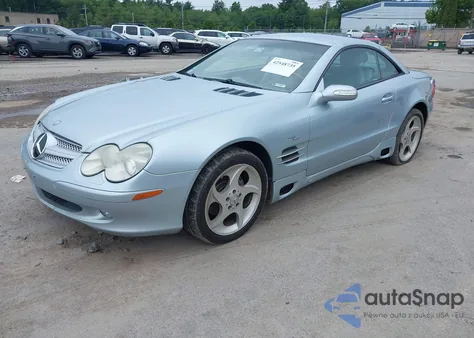 2004 Mercedes-Benz Sl 500 из США, поврежденный, VIN WDBSK75F54F067493